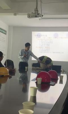 筑牢安全防线 深圳市科普健康咨询服务中心为我司驻现场员工开展安全教育网络技术服务